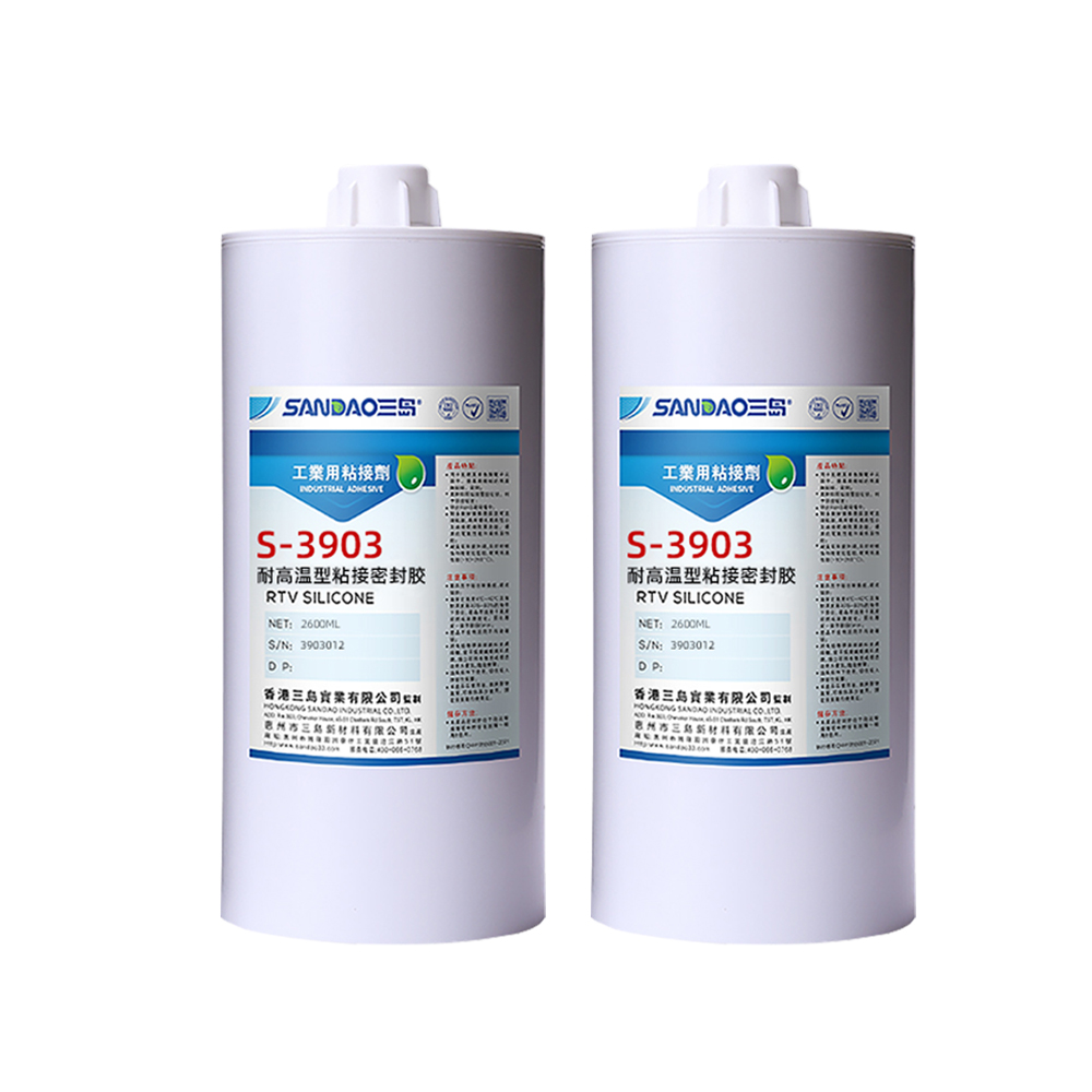 S-3903 red high temperature resistant single component room temperature sulfide silicone rubber 2.6L