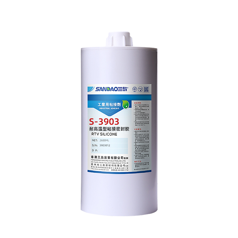 S-3903 red high temperature resistant single component room temperature sulfide silicone rubber 2.6L